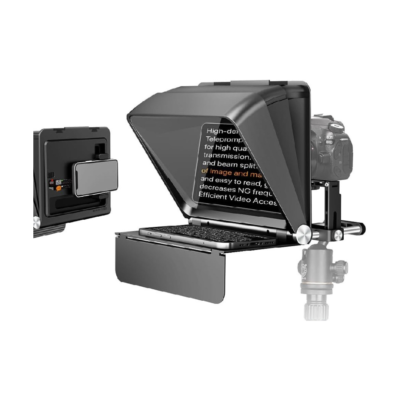 LENSGO TC7 II Foldable Teleprompter – Camera & Smartphone