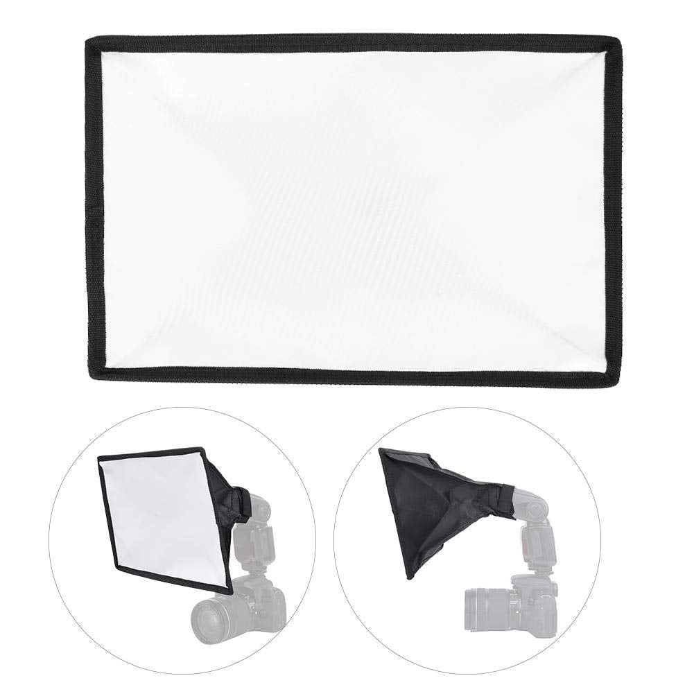 Portable Speedlite Softbox 20×30 cm – Universal Flash Diffuser