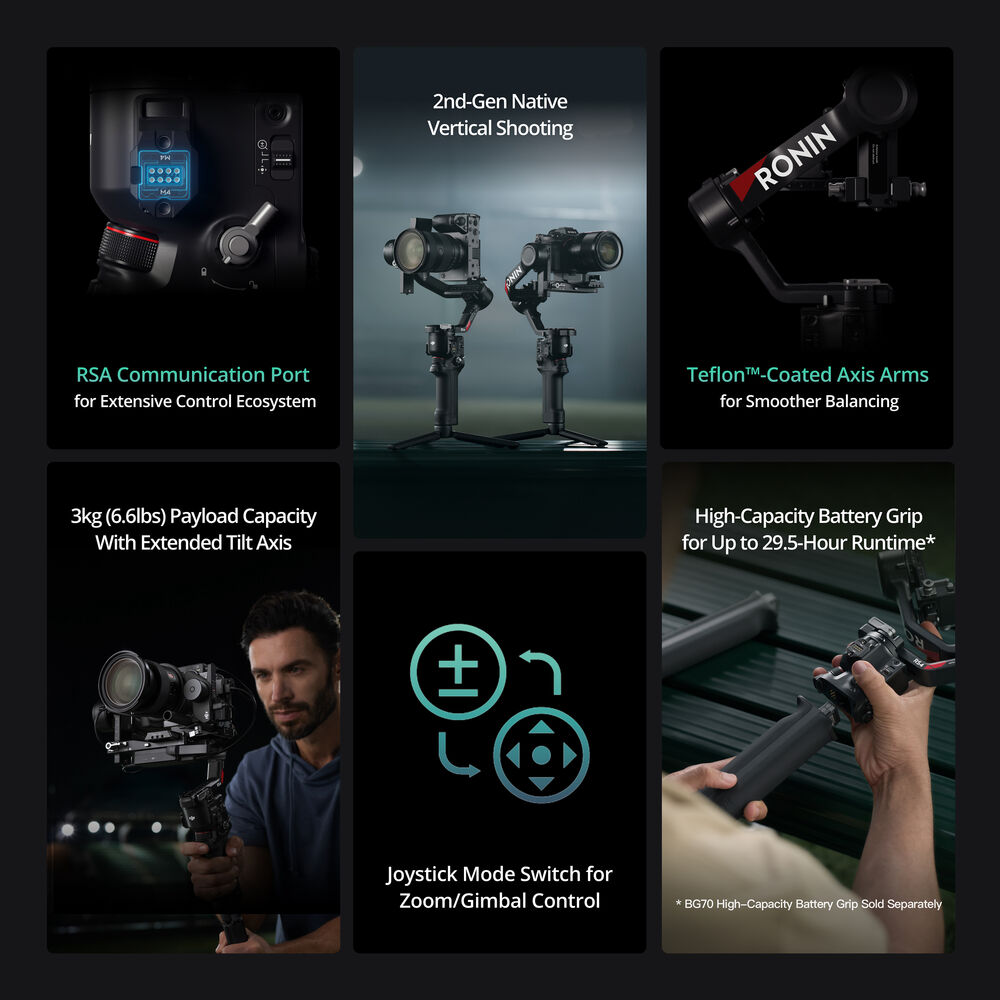 DJI RS4 Camera Gimbal Stabilizer - Image 6