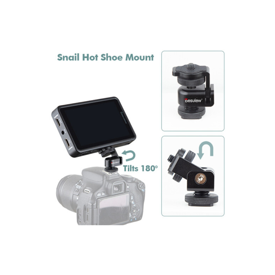 Desview R5 II 5.5″ On‑Camera Touchscreen Monitor – 4K HDMI, 800 nits - Image 2