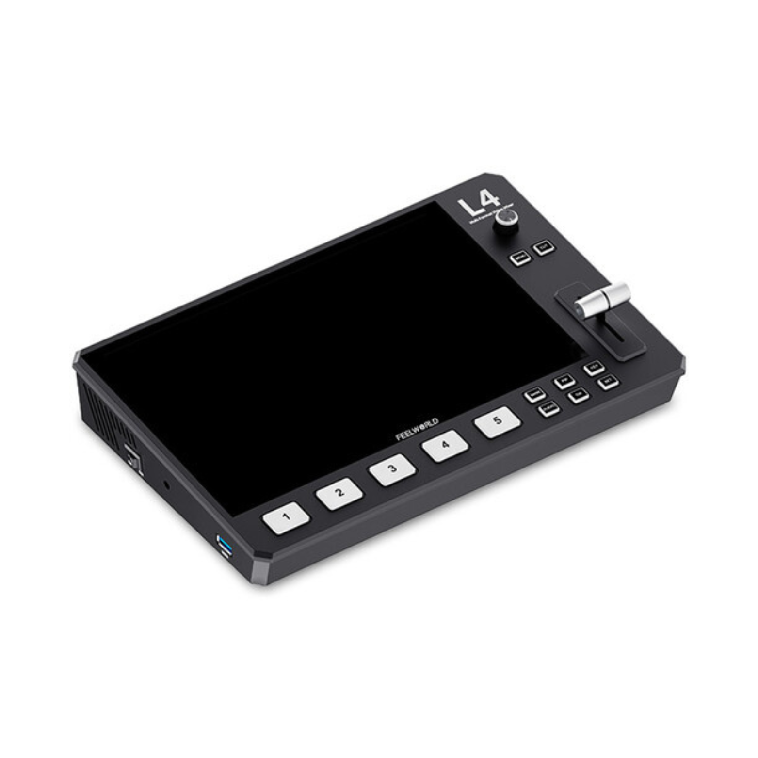 FeelWorld L4 HDMI Livestream Switcher with 10.1" LCD Monitor - Image 2