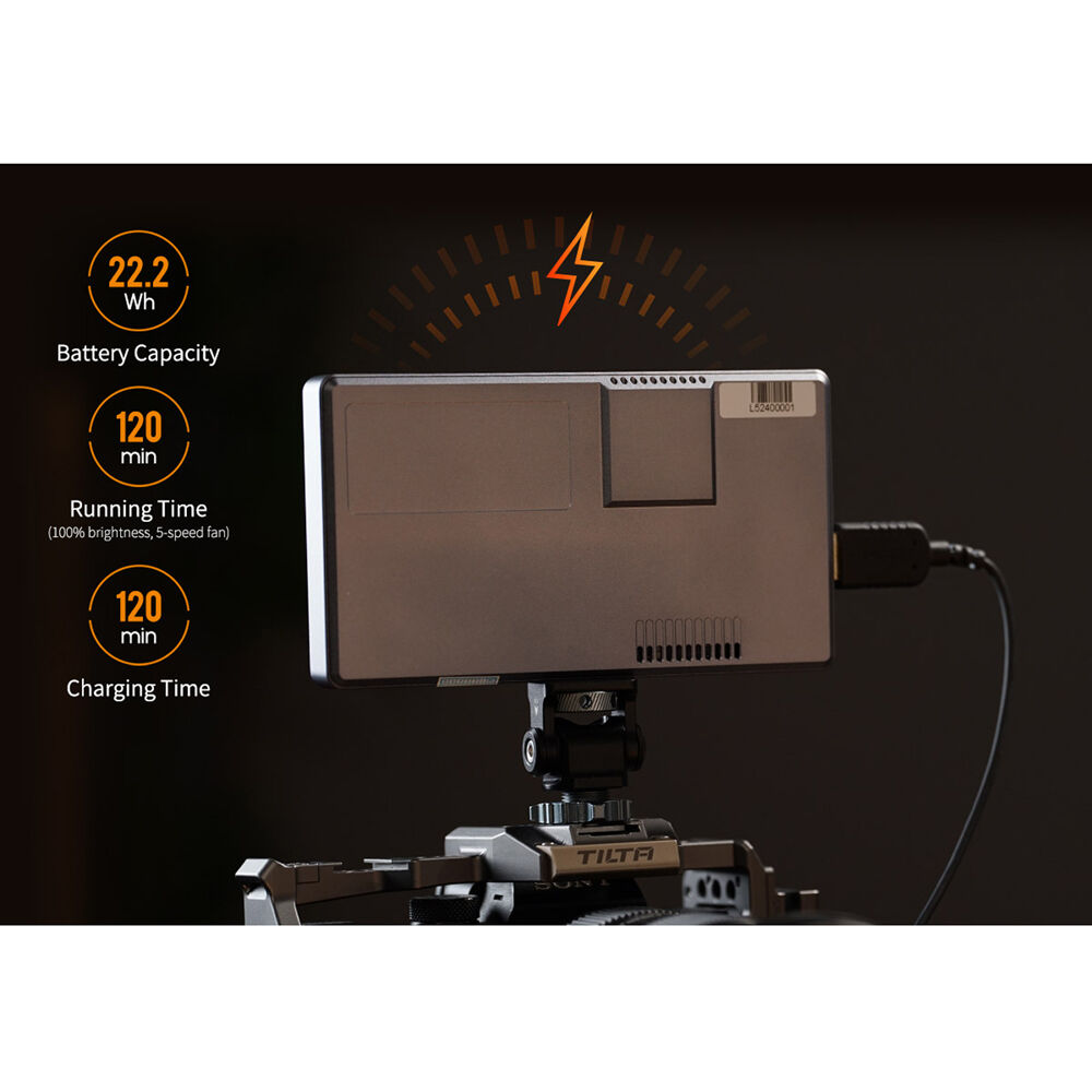 FeelWorld P6XL 6" On-Camera Field Monitor with Built-In Battery - Image 10