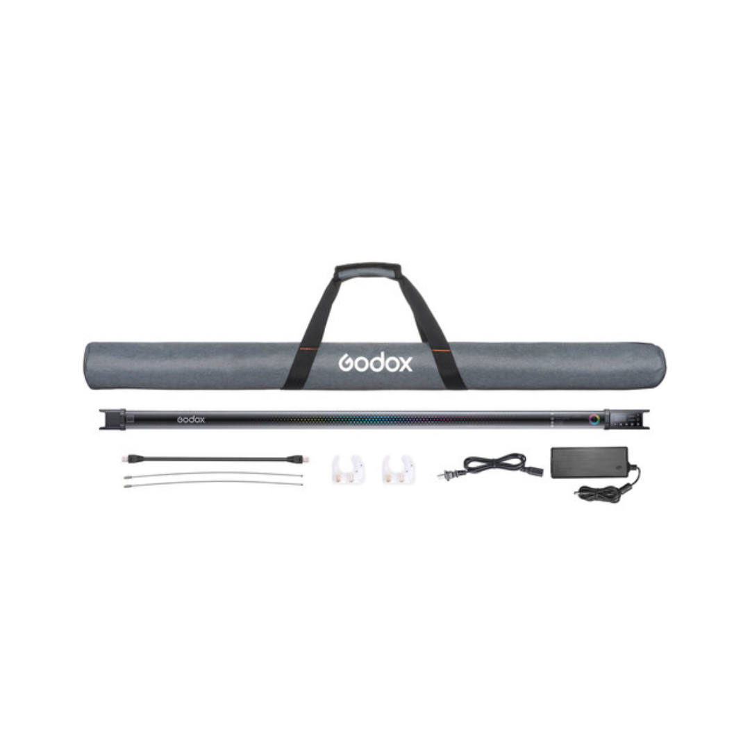 Godox TL120 – 46″ RGB+CCT Tube Light with Built‑In Battery & Wireless Control