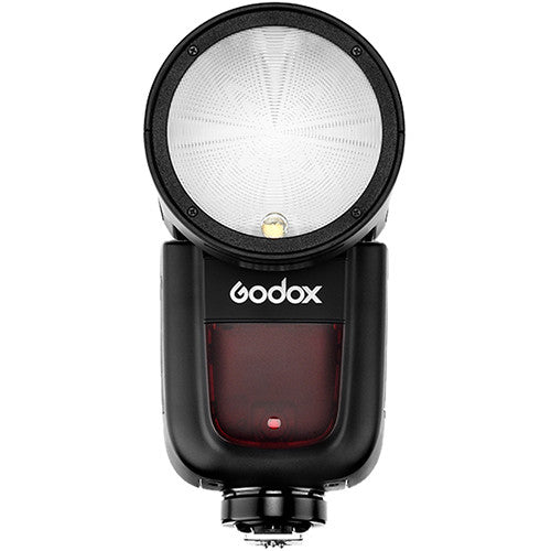 Godox V1 – 76 Ws Round‑Head TTL On‑Camera Flash Speedlite