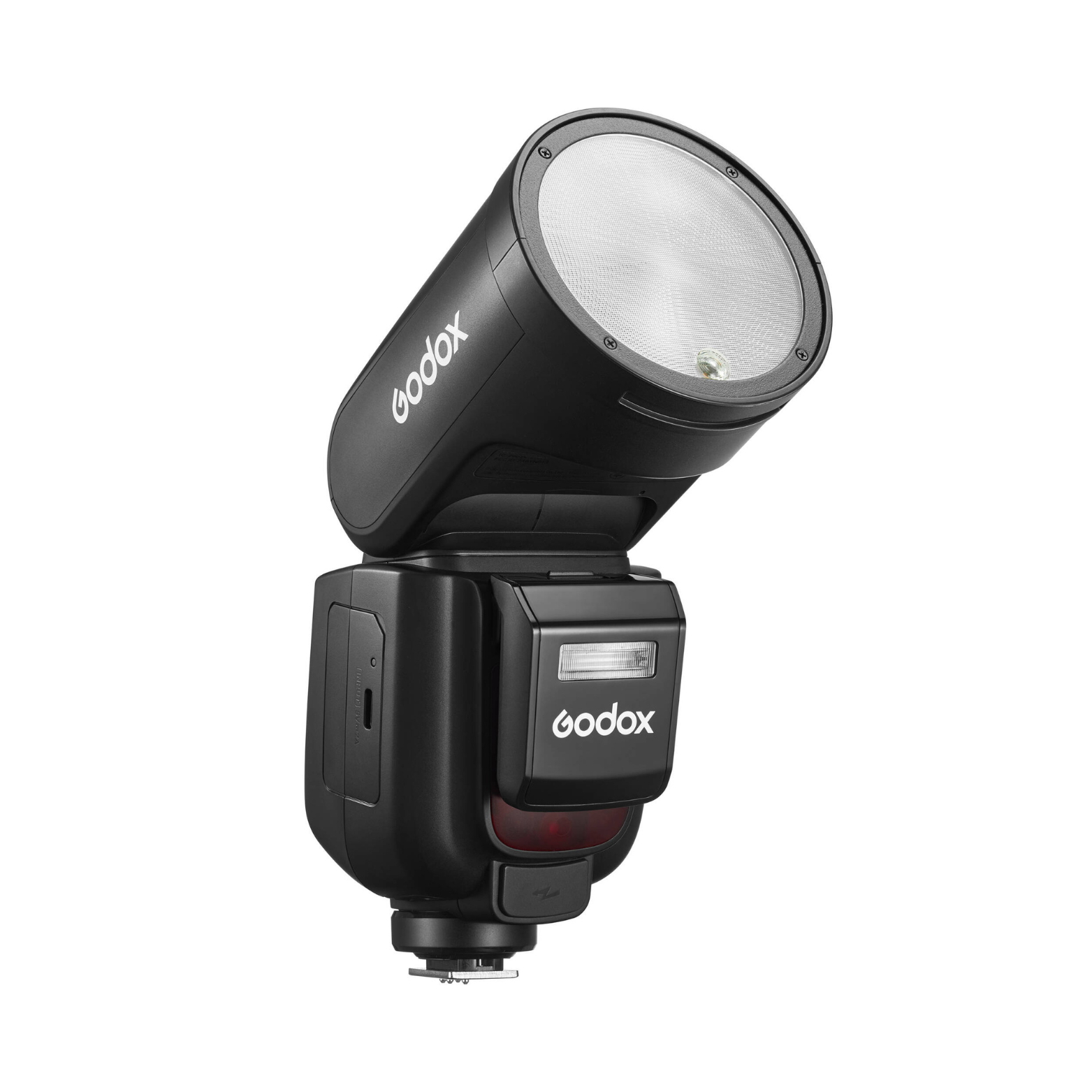 Godox V1 Pro – Round‑Head 76 Ws TTL On‑Camera Flash with Detachable Sub‑Flash