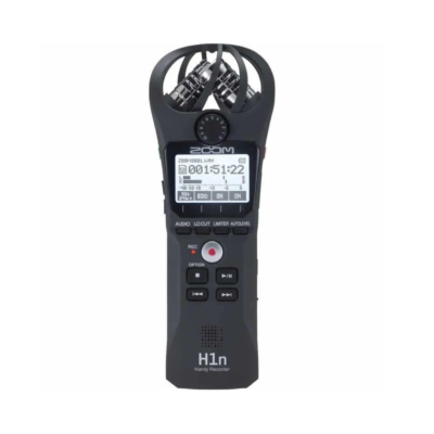 Zoom H1n Digital Handy Recorder – Portable 24‑Bit/96 kHz Field Recorder
