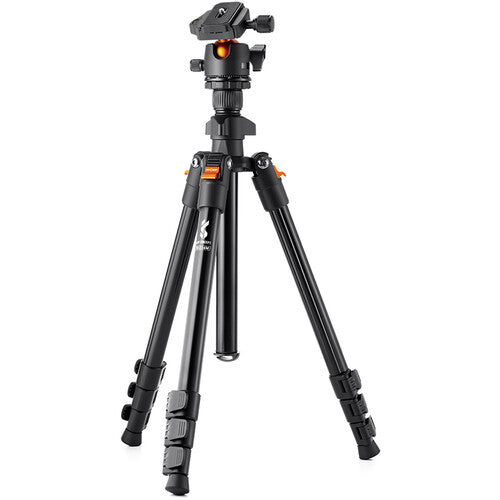 K&F Concept K234A (1234) Lightweight Magnesium Tripod with KF-28 Ball Head- KF09.101V1