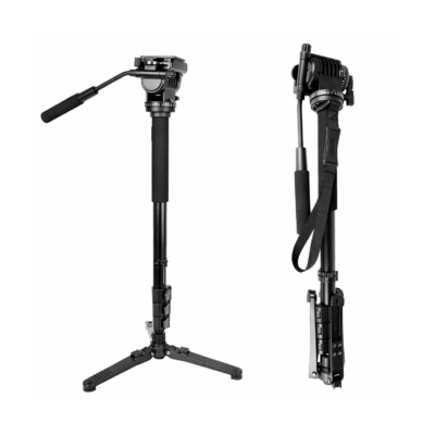Kingjoy Monopod MP208F Base and Fluid Head VT-1510