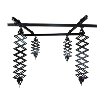 Photo Studio Lighting Ceiling Rail Channel System (4 Lights) 3X3M