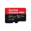 SanDisk 64GB Extreme Pro (200MB/S) Micro SD Card