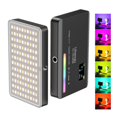 Ulanzi VL120 – Compact RGB + Bi‑Color Pocket LED Video Light