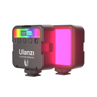 Ulanzi VL49 – Rechargeable Mini RGB LED Video Light