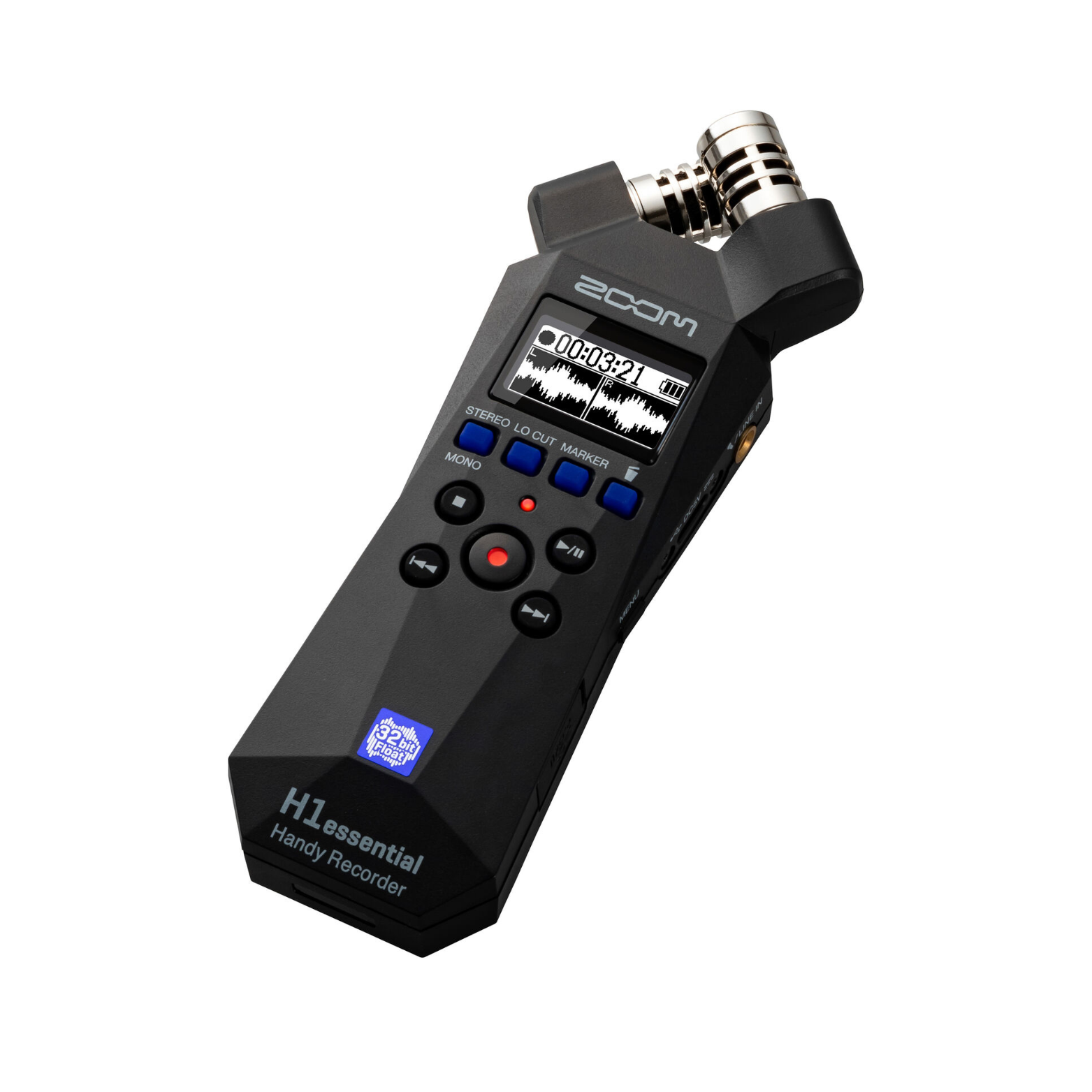 Zoom H1 Essential 2-Track 32-Bit Float Portable Audio Recorder - Image 3