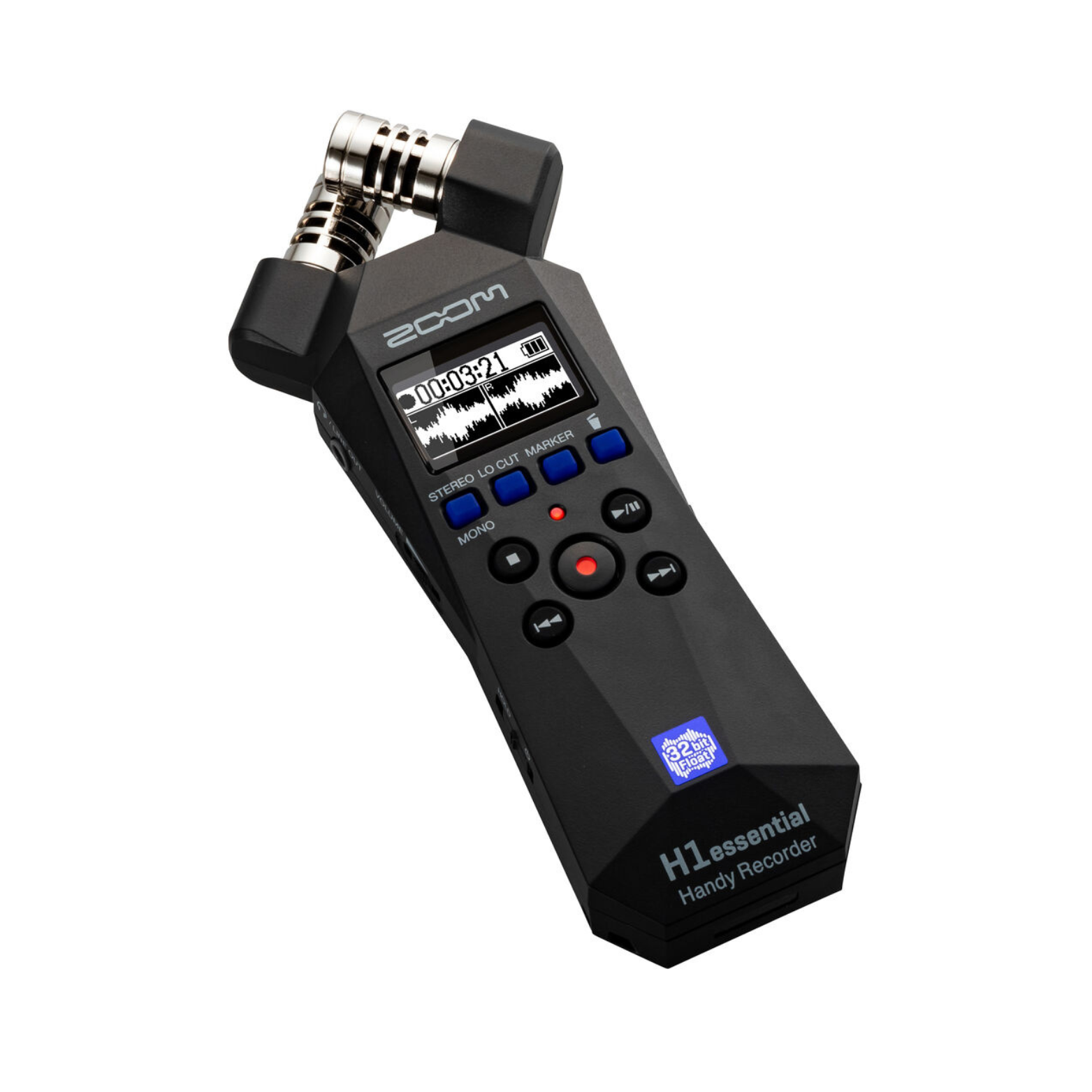 Zoom H1 Essential 2-Track 32-Bit Float Portable Audio Recorder - Image 2