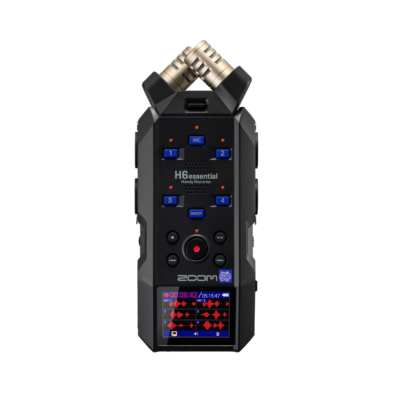 Zoom H6 Essential – 6‑Track 32‑Bit Float Portable Audio Recorder