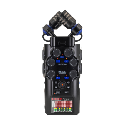 Zoom H6studio 6-Track Handy Recorder with 32-Bit Float Recording