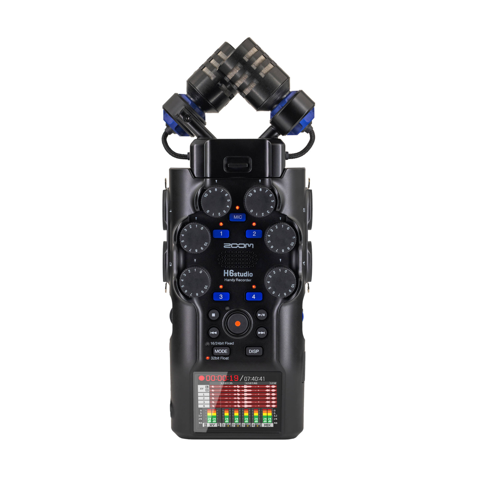 Zoom H6studio 6-Track Handy Recorder with 32-Bit Float Recording