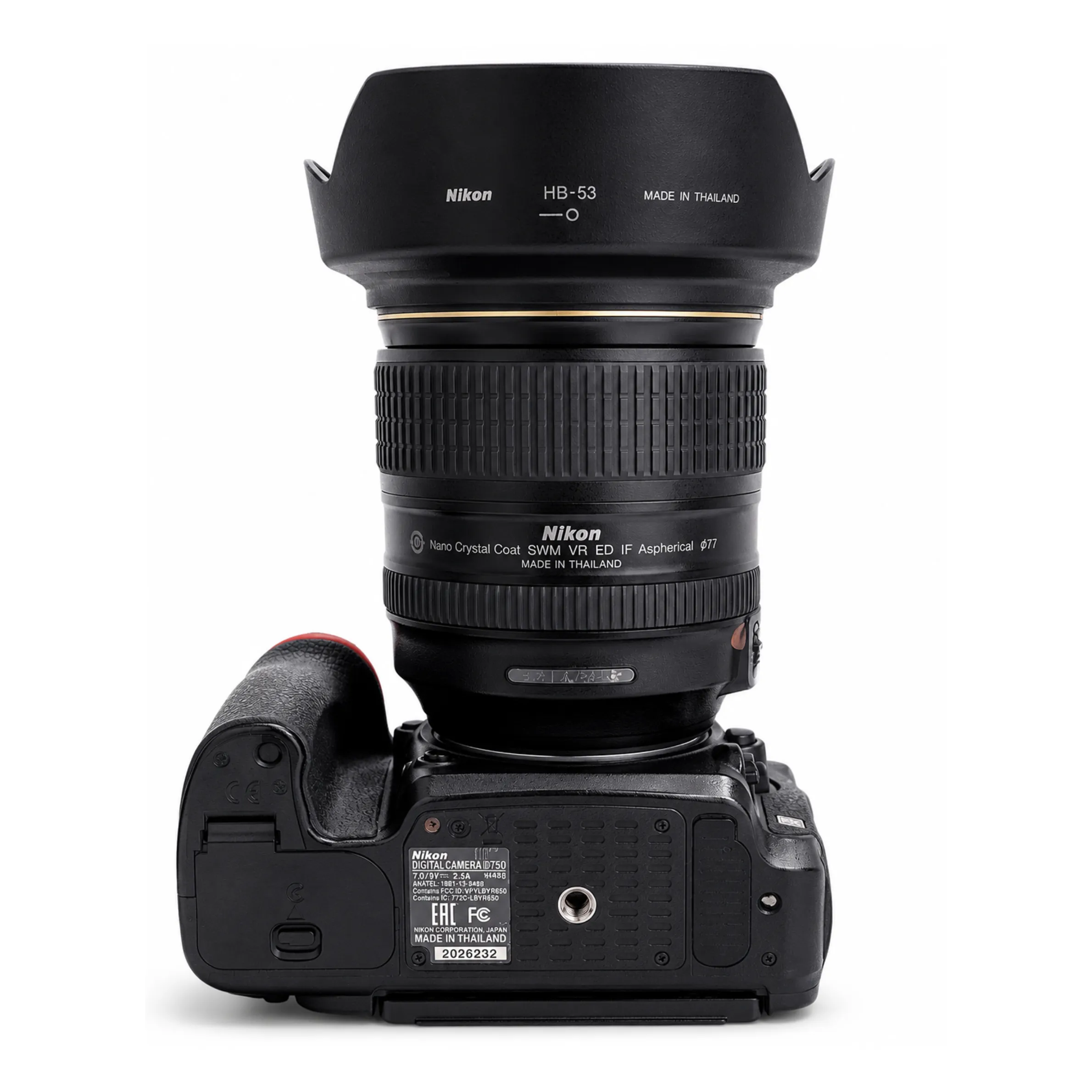 Used Nikon D750 Camera with 24-120mm Lens, Charger, and Two Batteries - Image 3